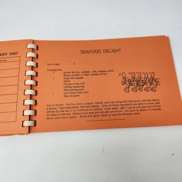 A Taste of Florida Cookbook 1996-97 Spiral Bound “Older Americans Cookbook” - Picture 4 of 8
